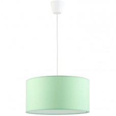 Φωτιστικό Κρεμαστό Φ40cm E27 230V Πράσινο Υφασμάτινο Καπέλο 3233